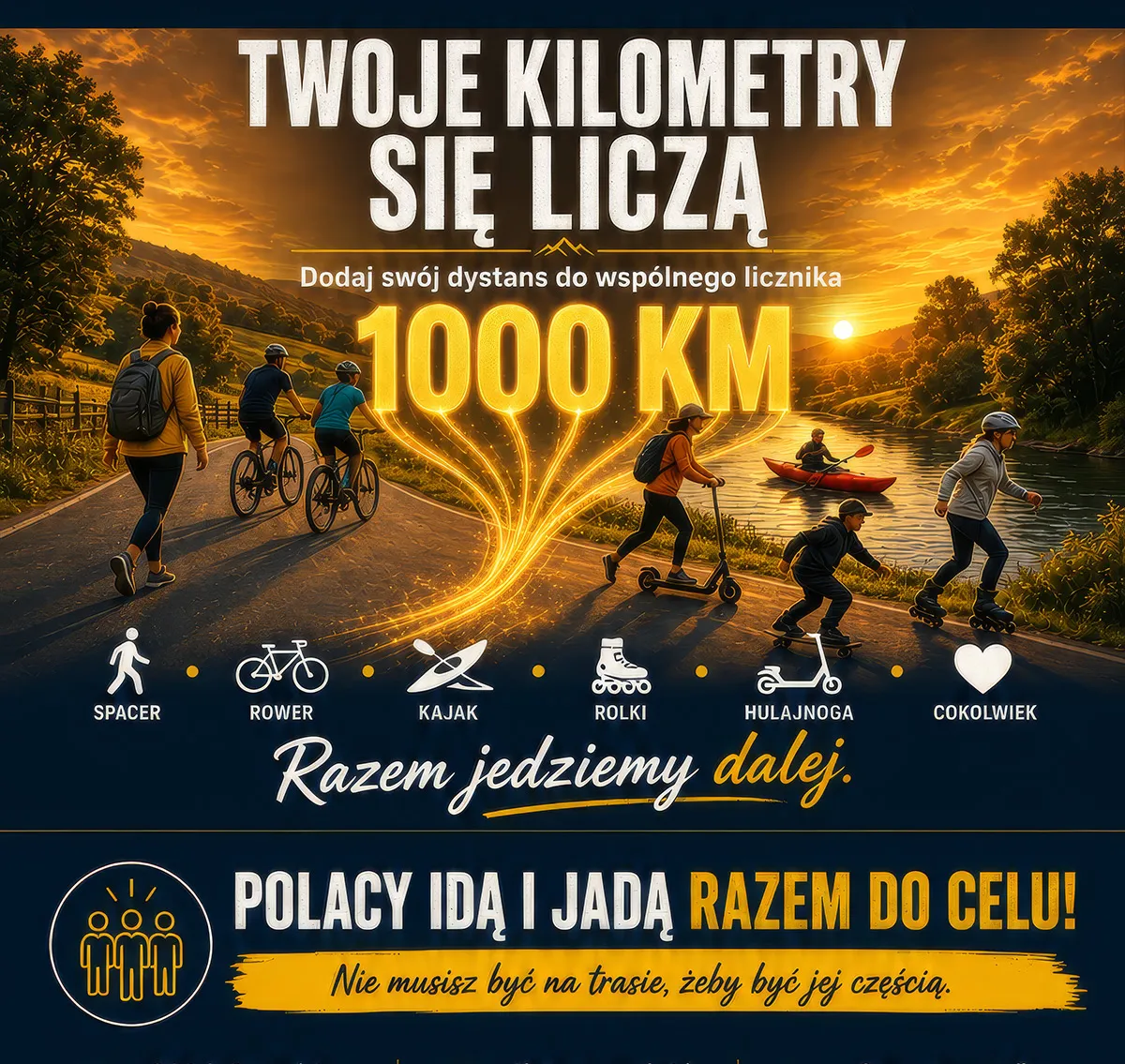 Twoje kilometry się liczą – Sztafeta